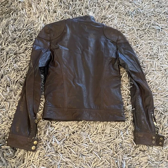 D&G leather jacket new no tags - Picture 3 of 7